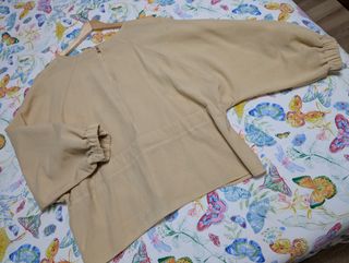 Blusa Zara beige - evento