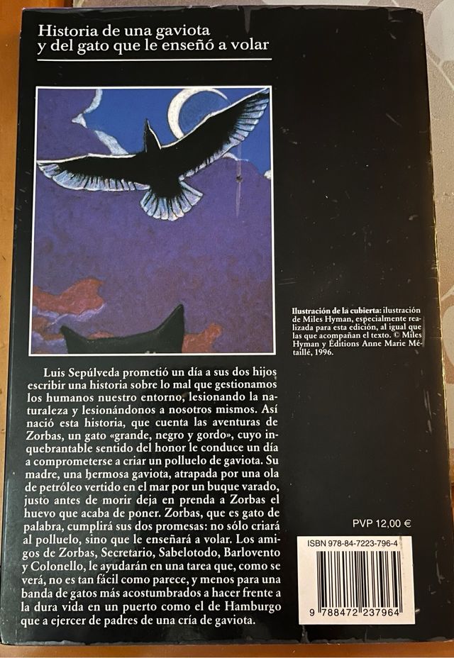 Historia de una gaviota y del gato que le enseño a