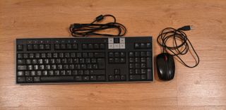 ⌨️🖱️ Pack Teclado + Ratón Dell con cable USB