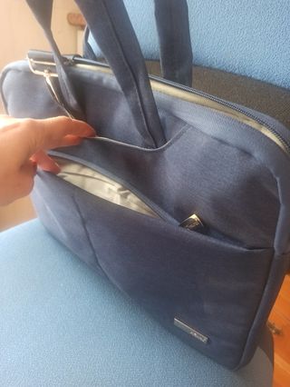 Funda portátil azul nueva