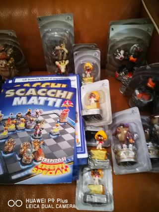 Scacchiera Scacchi Matti Looney Tunes + 2 volumi