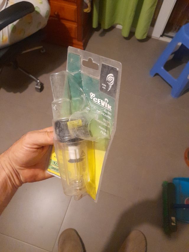 Filtro purificador pistolas para pintar