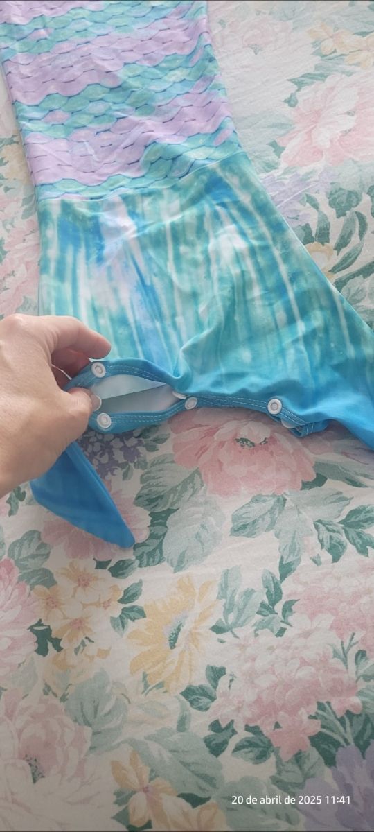 Mermaid Cola da bambina - Taglia unica