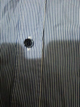 Camisa Massimo Dutti azul rayas - Talla L
