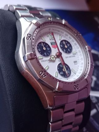 Reloj Tag Heuer cronógrafo 7 agujas Serie 2000