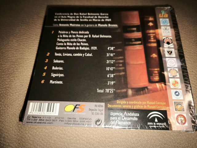 CD Flamenco Universidad Antonio Mairena Vol. II