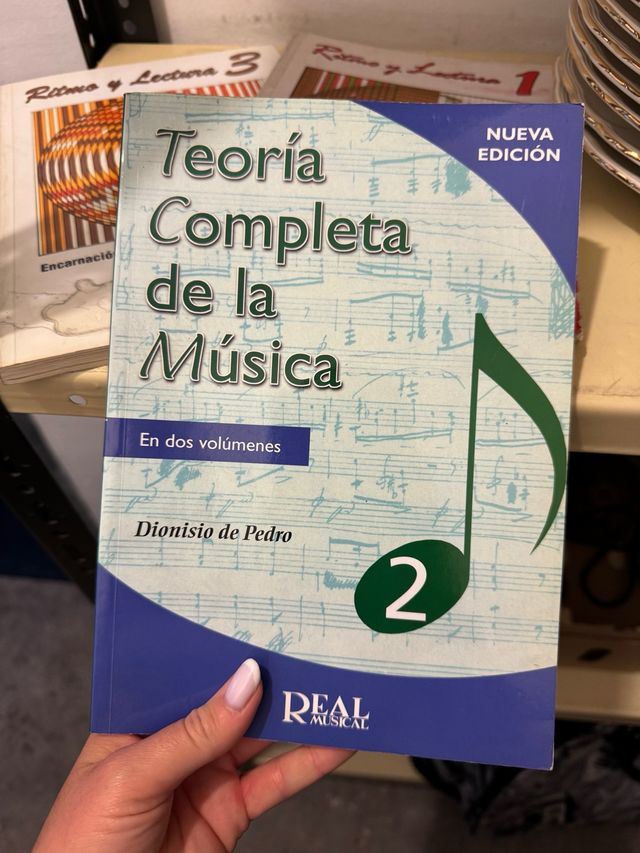LIBROS DE MÚSICA