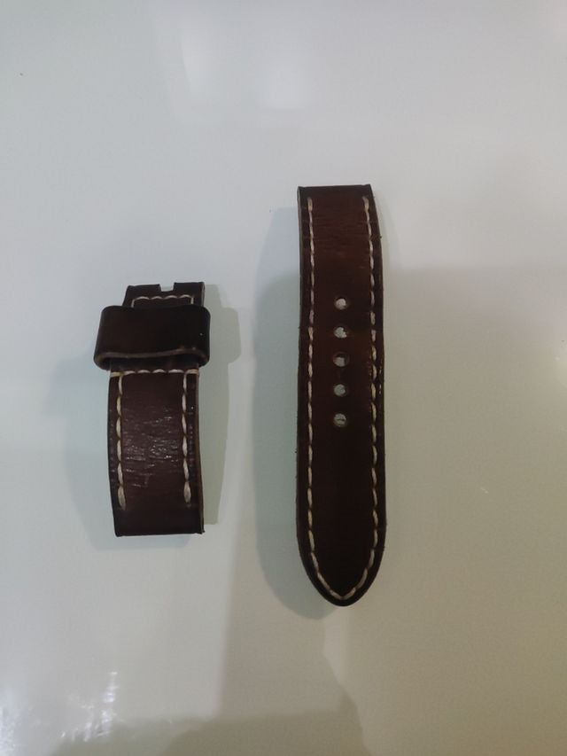 Cinturino in pelle da 24 mm perfetto per Panerai