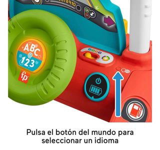 Fisher price 2 caras correpasillos con actividades