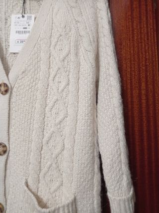 Jersey Zara beige talla 11-12 años. Sin estrenar