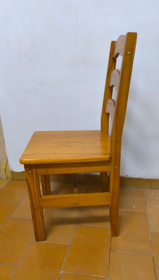 Sillas madera
