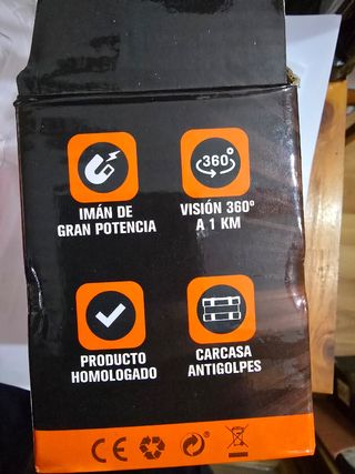 Luz baliza emergencia