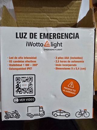 Luz baliza emergencia