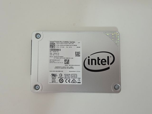 SSD Sata 2,5" 256GB Intel Pro 5400s Dell