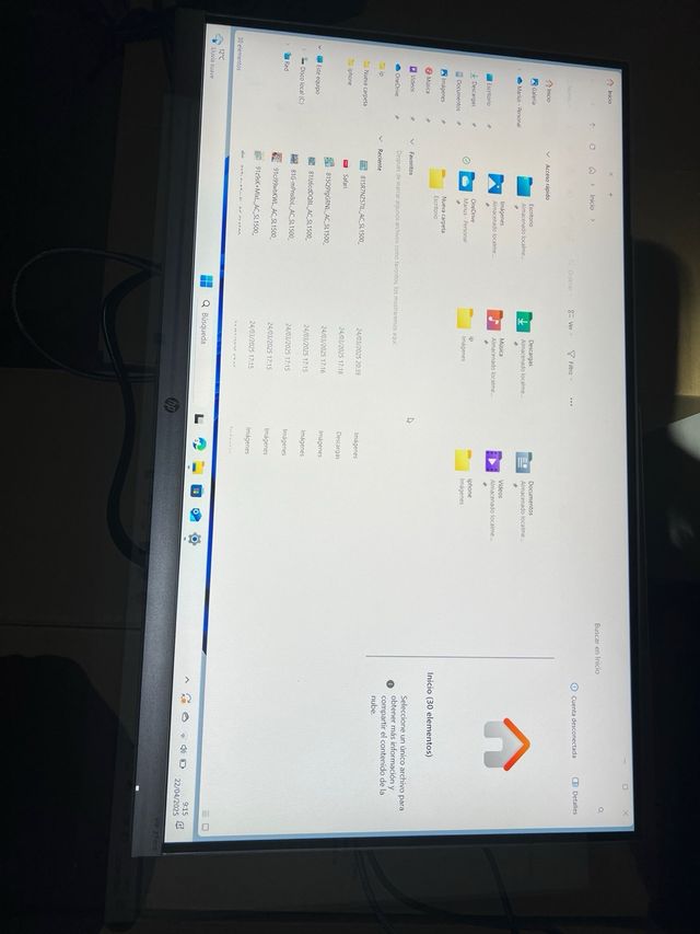Monitor HP 27" - Impecable