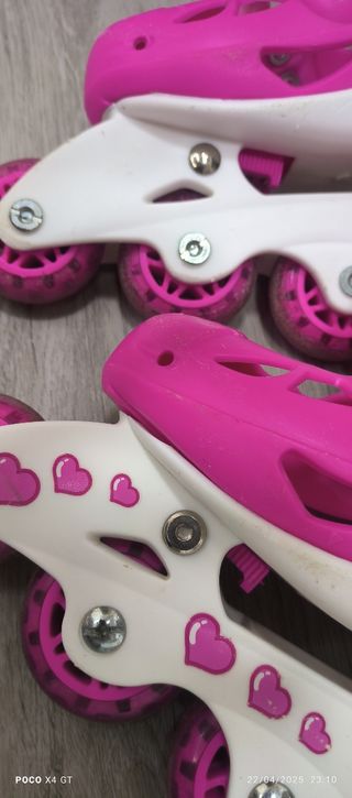 Patines en linea Hello Kitty 30-33 ajustable 