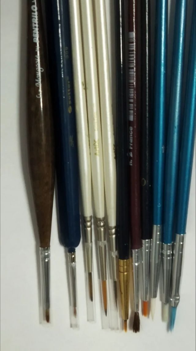 Pinceles detalle
