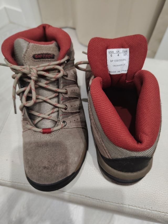 Botas montaña Hi-Tec marrón - 37 Solo envío