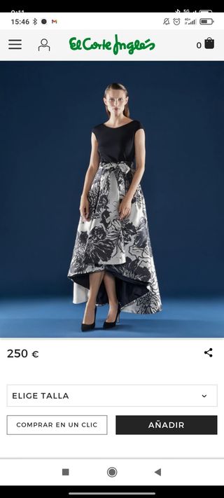 Vestido de ceremonia, fiesta, boda, bautizo,...

