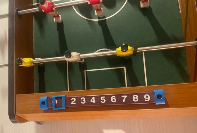 Futbolin en miniatura completo