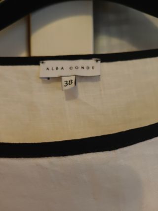 Blusa blanca Conde talla 5
