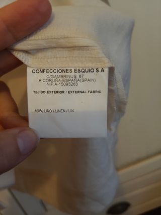 Blusa blanca Conde talla 5