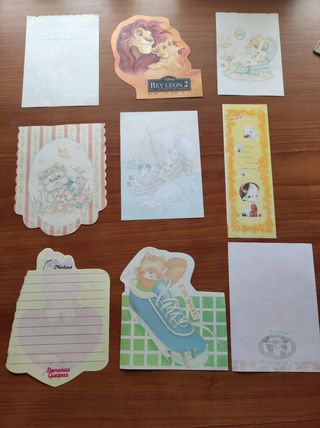 Lote de cartas perfumadas