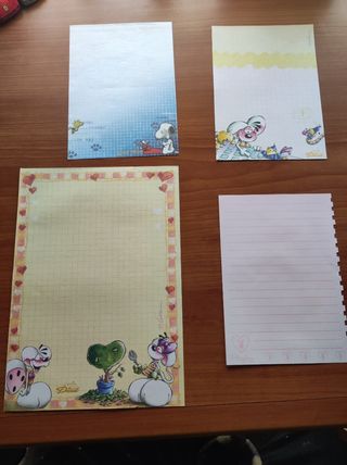 Lote de cartas perfumadas