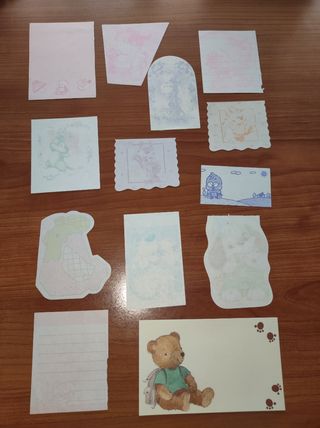 Lote de cartas perfumadas