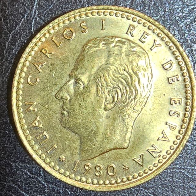 monete 1 PTA Spagna 1980-82