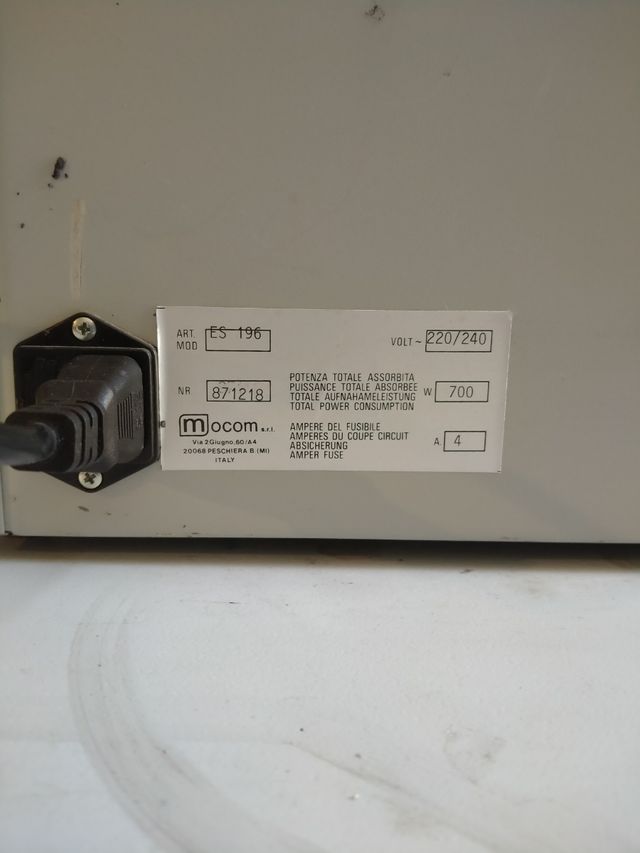 Esterilizador mcom 3 bandejas