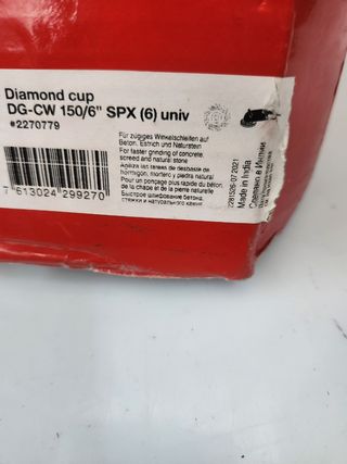 VASO DIAMANTADO DGH125 HILTI