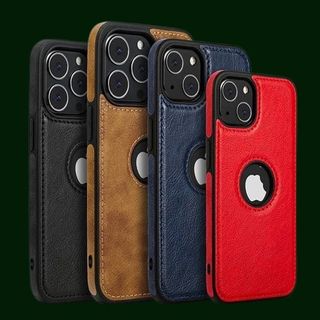 Funda Protectora Cuero de lujo iPhone 15 Plus