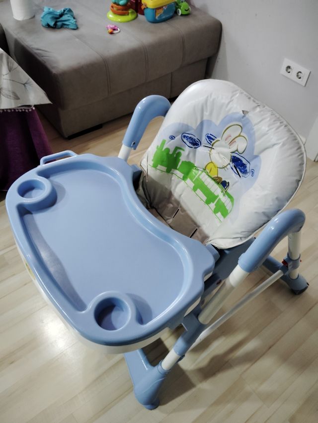Trona bebé infantil plegable