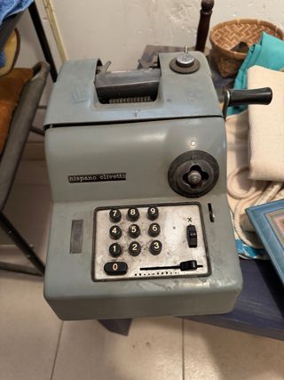 Calculadora Hispano Olivetti vintage