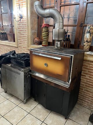 Horno leña carbón josper industrial bar 