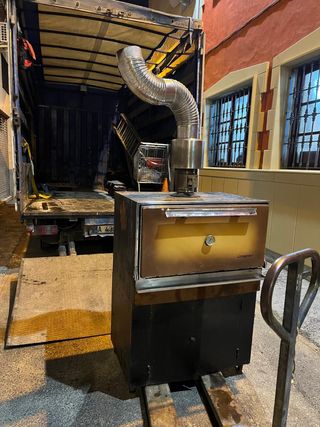 Horno leña carbón josper industrial bar 