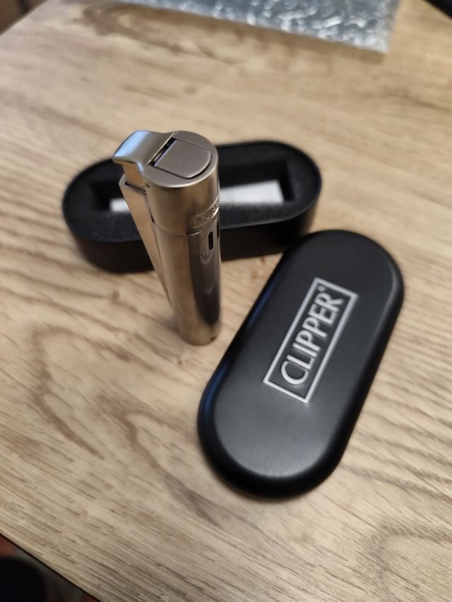 Mechero Clipper metal