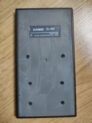 Calculadora científica casio fx991 solar Vintage