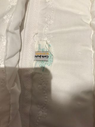 Saco capazo bebé - blanco