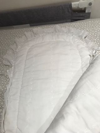 Saco capazo bebé - blanco