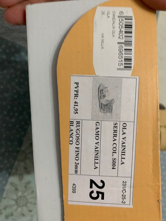 Sandalias Blanditos niña talla 25