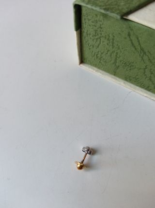 Pendientes bebé plata