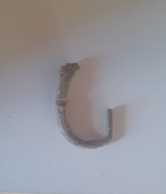 Fíbula romana bronce antigua