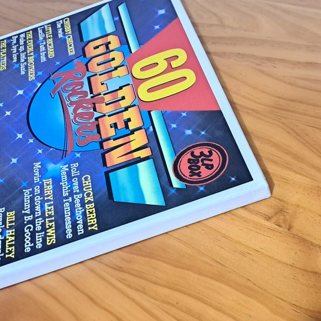 Caja de 3 vinilos grupos Rockers - Como nuevo