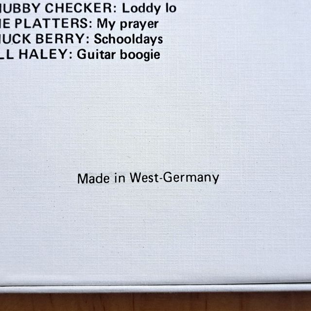 Caja de 3 vinilos grupos Rockers - Como nuevo