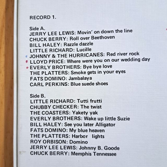 Caja de 3 vinilos grupos Rockers - Como nuevo