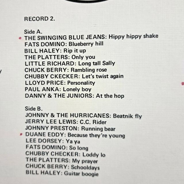 Caja de 3 vinilos grupos Rockers - Como nuevo