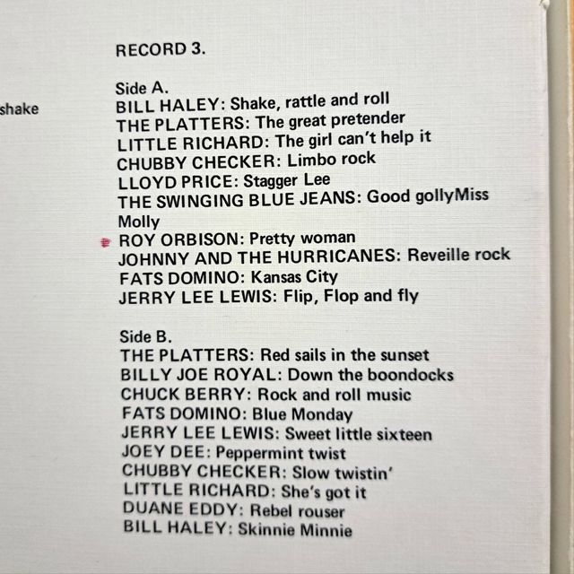 Caja de 3 vinilos grupos Rockers - Como nuevo