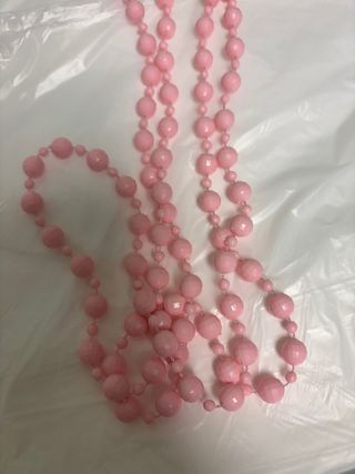 Conjunto de complementos flamenca. color rosa bebe